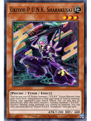 Ukiyoe-P.U.N.K. Sharakusai - BLMR-EN061 - Ultra Rare 1st Edition