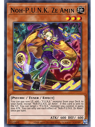 Noh-P.U.N.K. Ze Amin - BLMR-EN062 - Ultra Rare 1st Edition