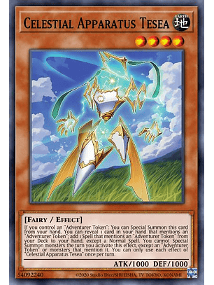 Celestial Apparatus Tesea - BLMR-EN068 - Ultra Rare 1st Edition