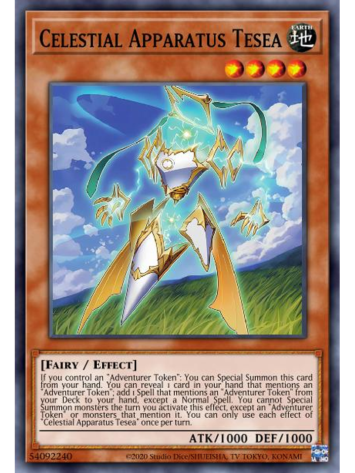 Celestial Apparatus Tesea - BLMR-EN068 - Ultra Rare 1st Edition 1