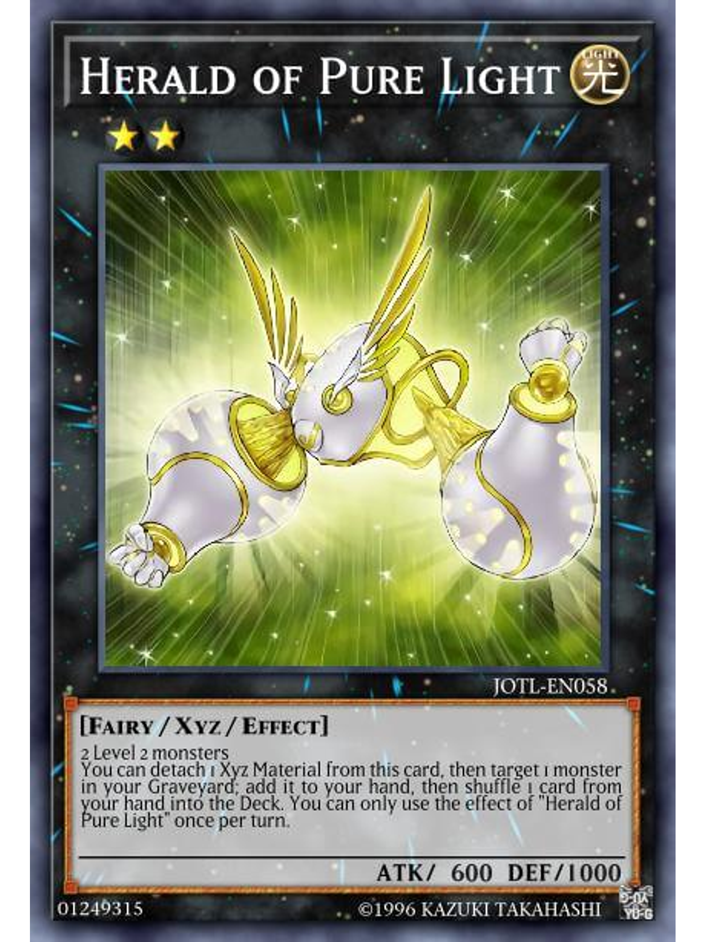 Herald of Pure Light - BLMR-EN078 - Secret Rare 1st Edition 1