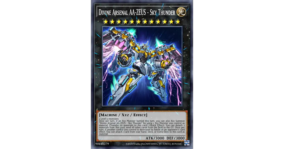 Divine Arsenal AA-ZEUS - Sky Thunder - BLMR-EN084 - Quart