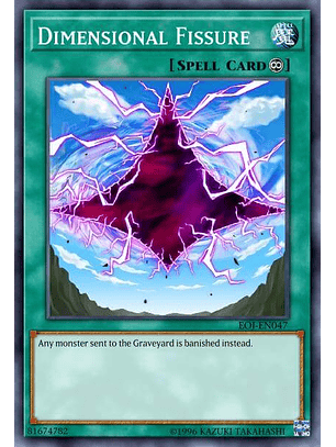 Dimensional Fissure - BLMR-EN088 - Ultra Rare 1st Edition