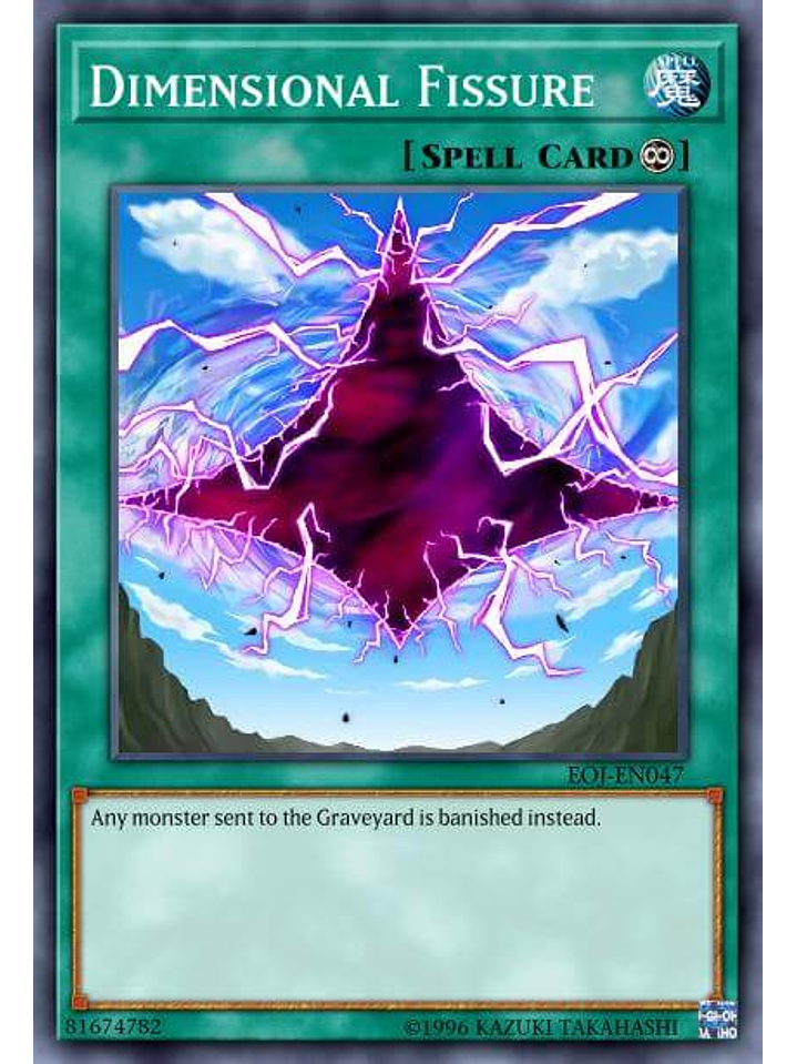 Dimensional Fissure - BLMR-EN088 - Ultra Rare 1st Edition 1