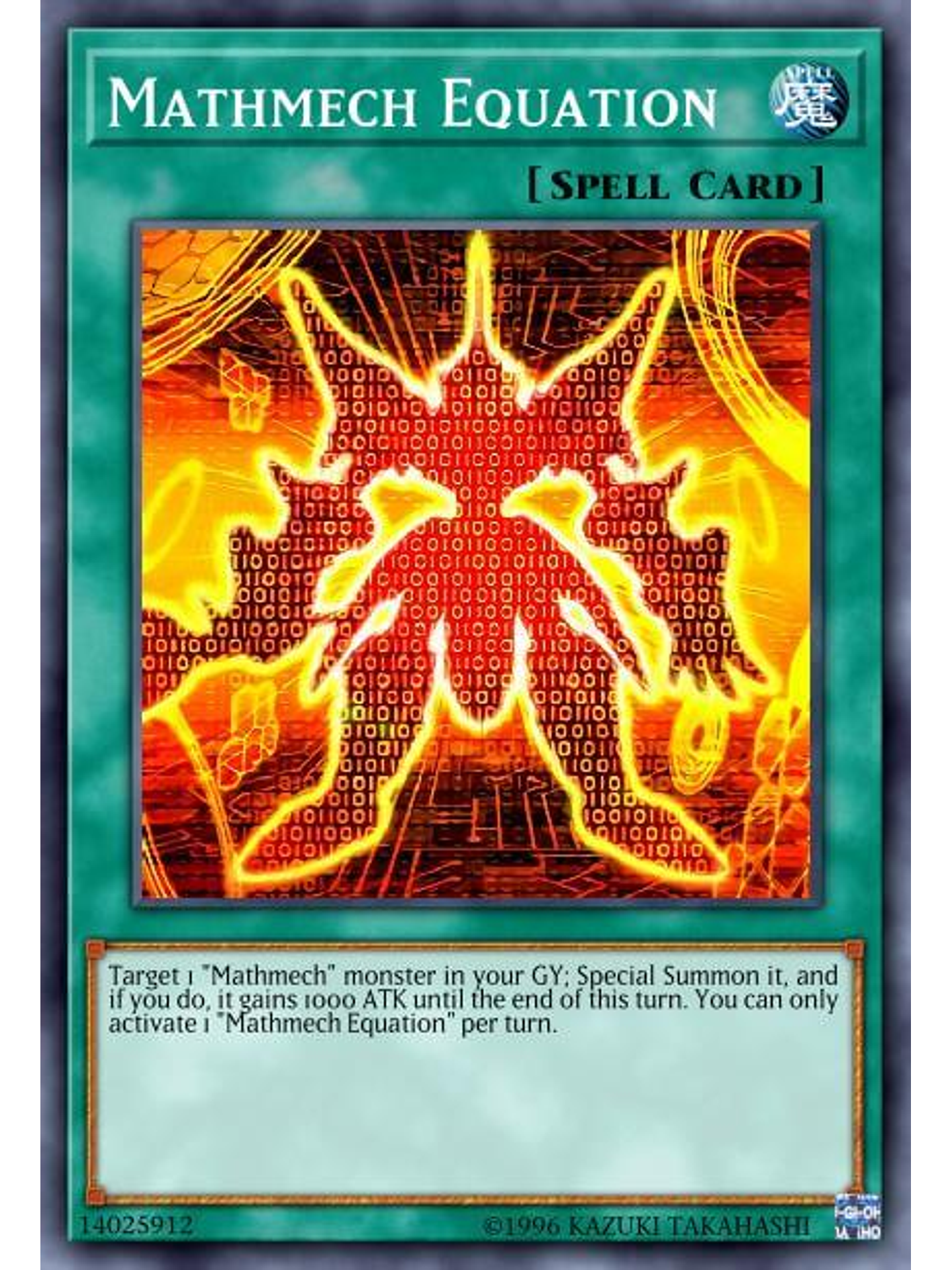 Mathmech Equation - BLMR-EN092 - Ultra Rare 1st Edition 1