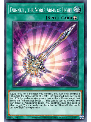Dunnell, the Noble Arms of Light - BLMR-EN094 - Ultra Rare 1st Edition