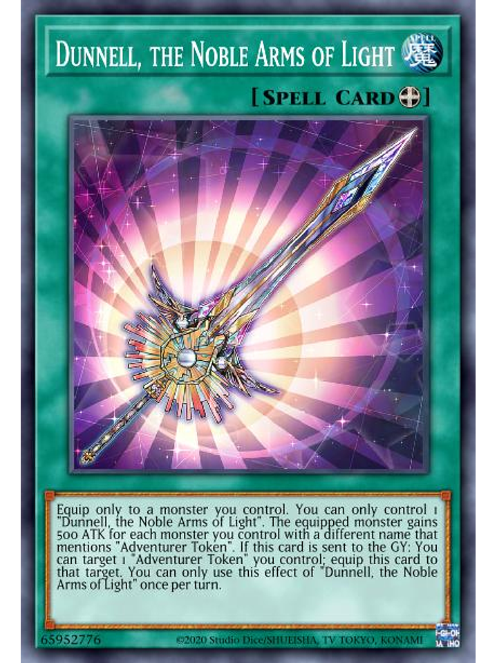 Dunnell, the Noble Arms of Light - BLMR-EN094 - Ultra Rare 1st Edition 1