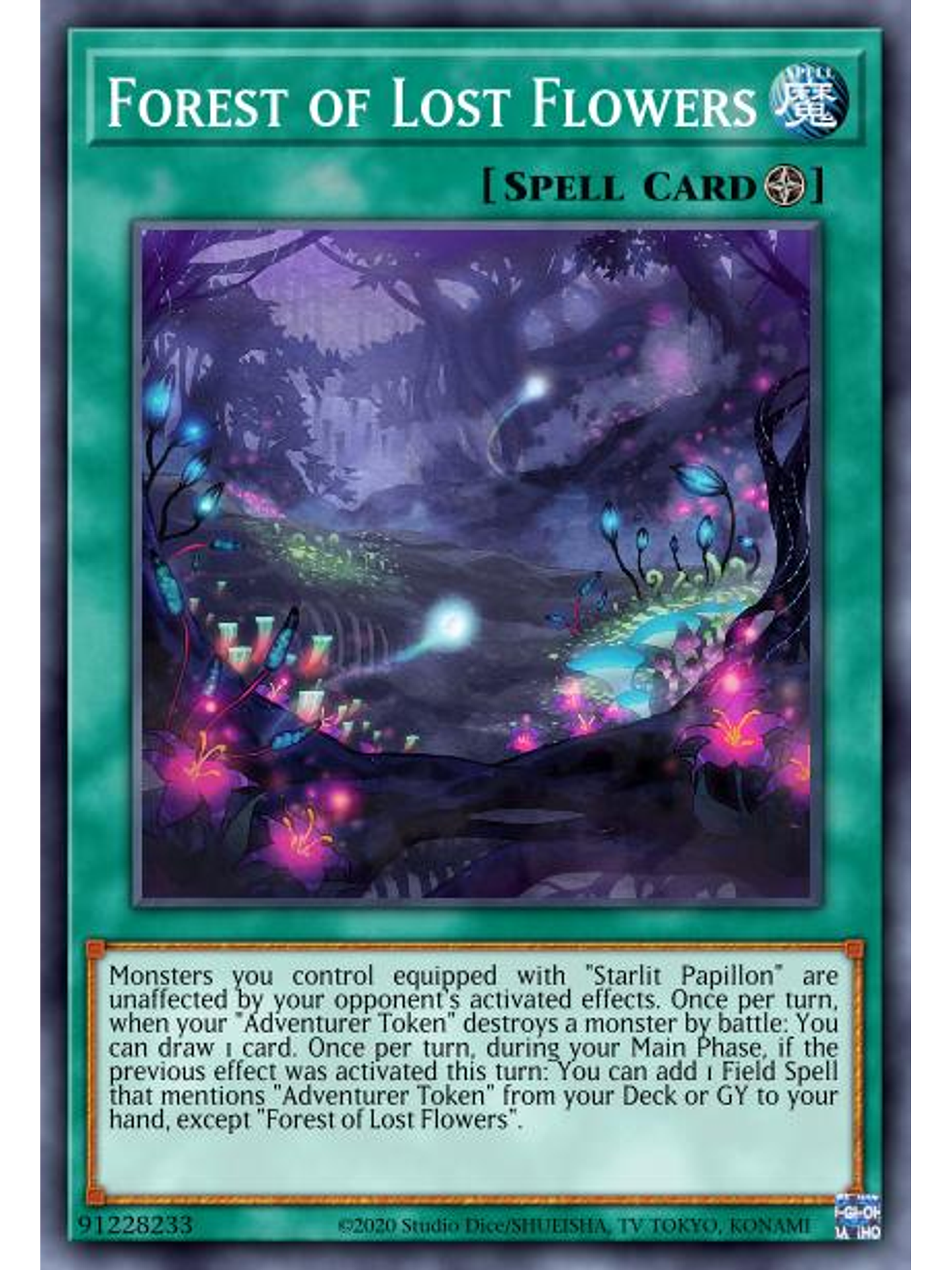 Forest of Lost Flowers - BLMR-EN097 - Ultra Rare 1st Edition 1