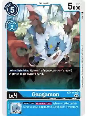 EX4-017 C Gaogamon