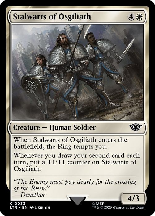 LTR-0033 C Stalwarts of Osgiliath