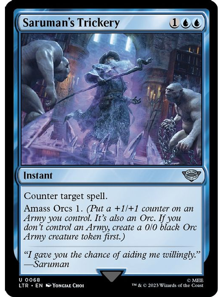 LTR-0068 U Saruman's Trickery 1