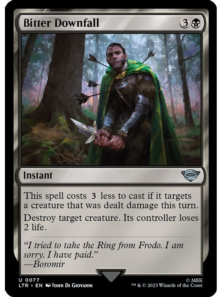 LTR-0077 U Bitter Downfall 1