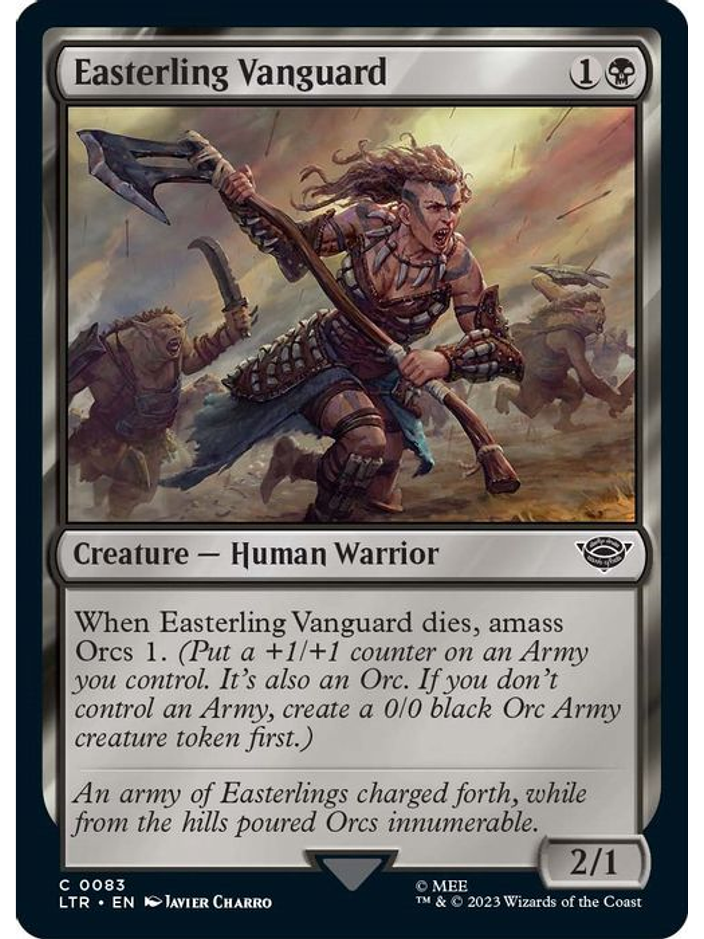 LTR-0083 C Easterling Vanguard 1