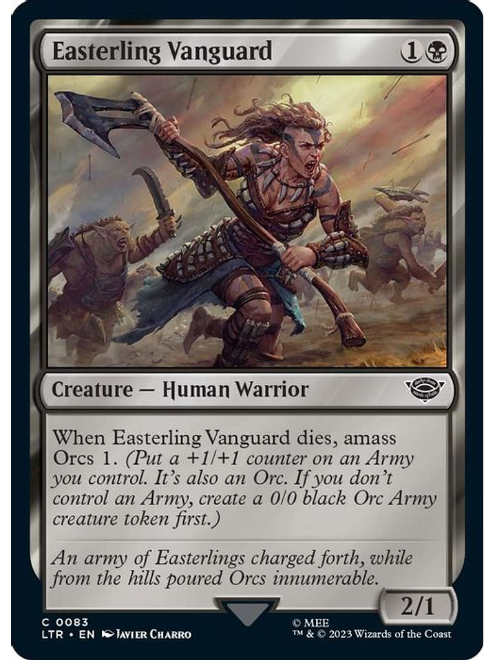 LTR-0083 C Easterling Vanguard 1