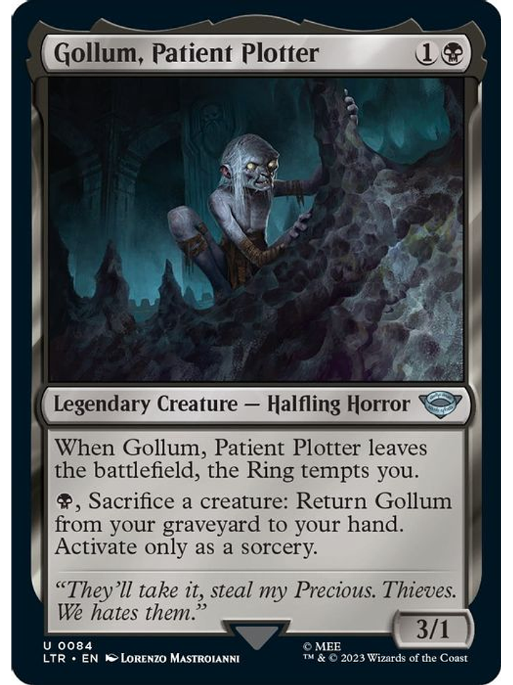 LTR-0084 U Gollum, Patient Plotter 1