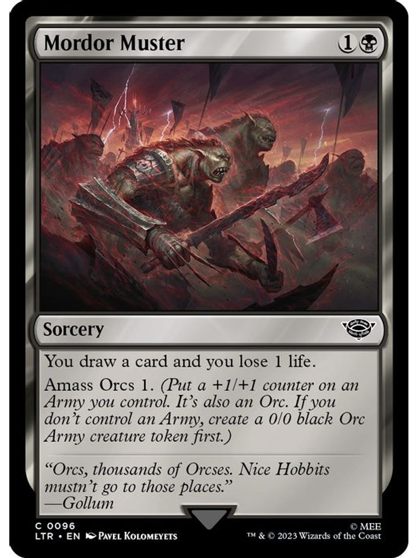 LTR-0096 C Mordor Muster 1