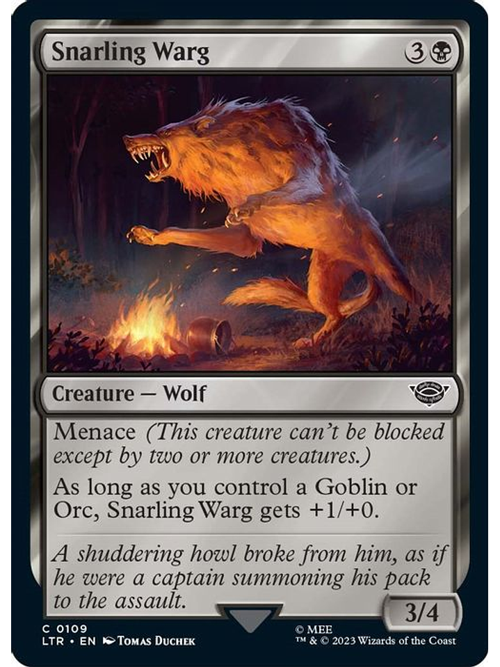 LTR-0109 C Snarling Warg 1
