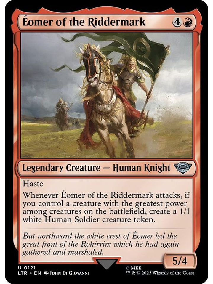 LTR-0121 U Eomer of the Riddermark 1