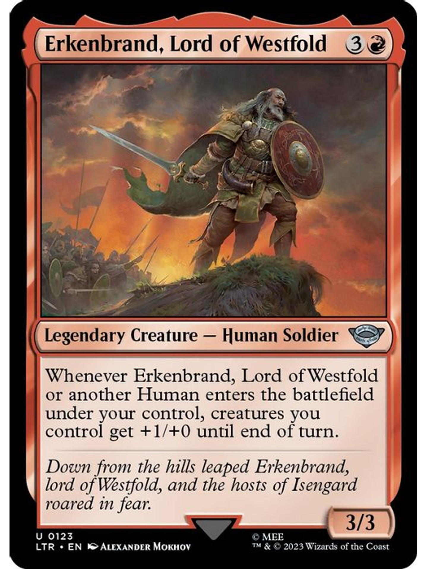 LTR-0123 U Erkenbrand, Lord of Westfold 1