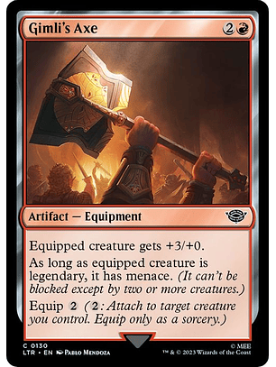 LTR-0130 C Gimli's Axe