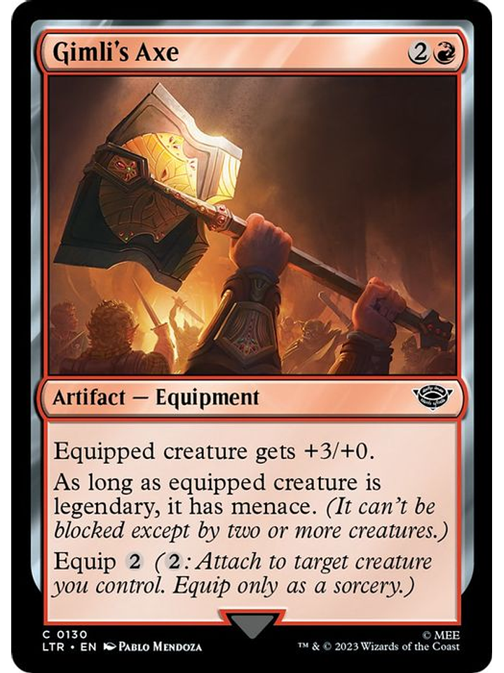 LTR-0130 C Gimli's Axe 1