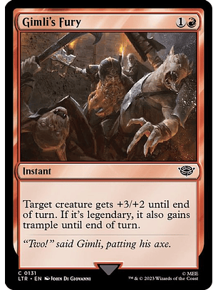 LTR-0131 C Gimli's Fury