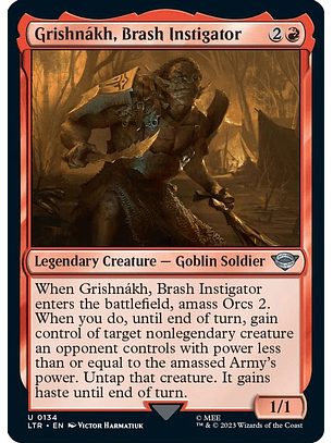 LTR-0134 U Grishnakh, Brash Instigator