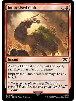 LTR-0137 C Improvised Club