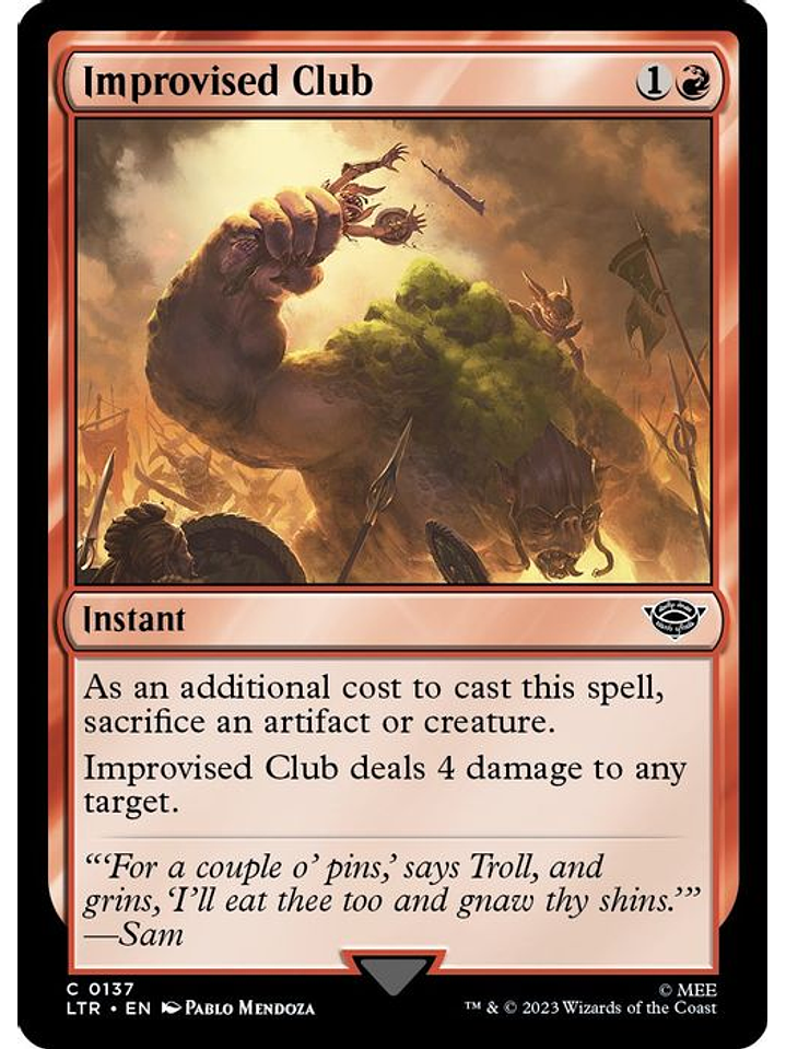 LTR-0137 C Improvised Club 1
