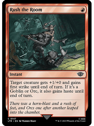 LTR-0147 C Rush the Room