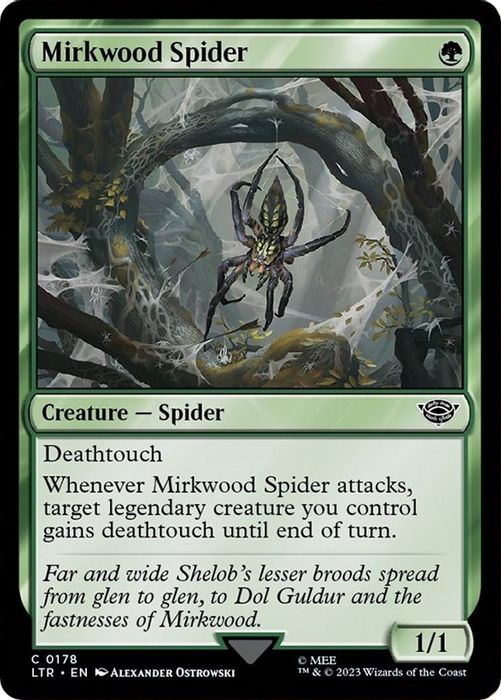LTR-0178 C Mirkwood Spider