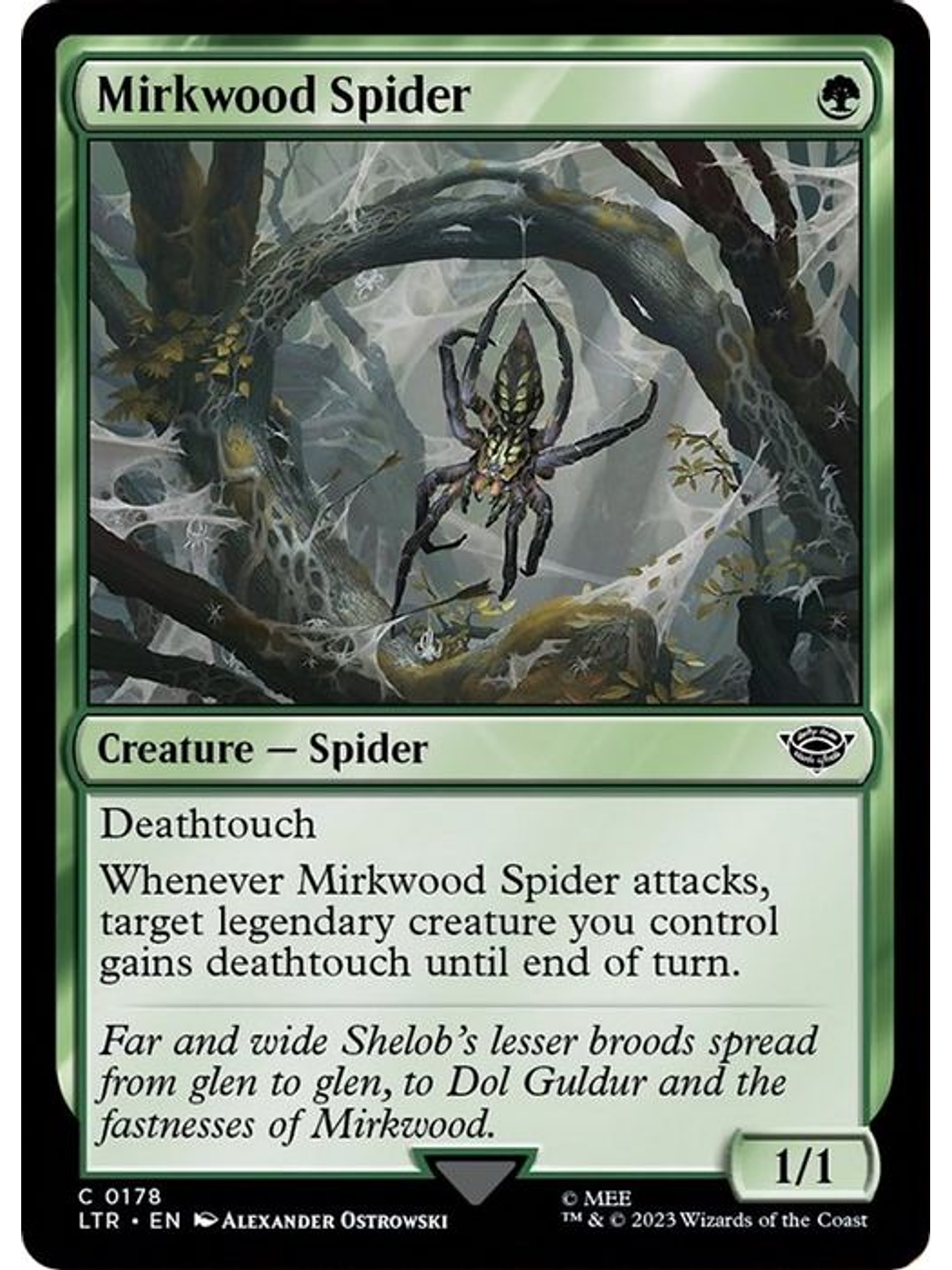 LTR-0178 C Mirkwood Spider 1