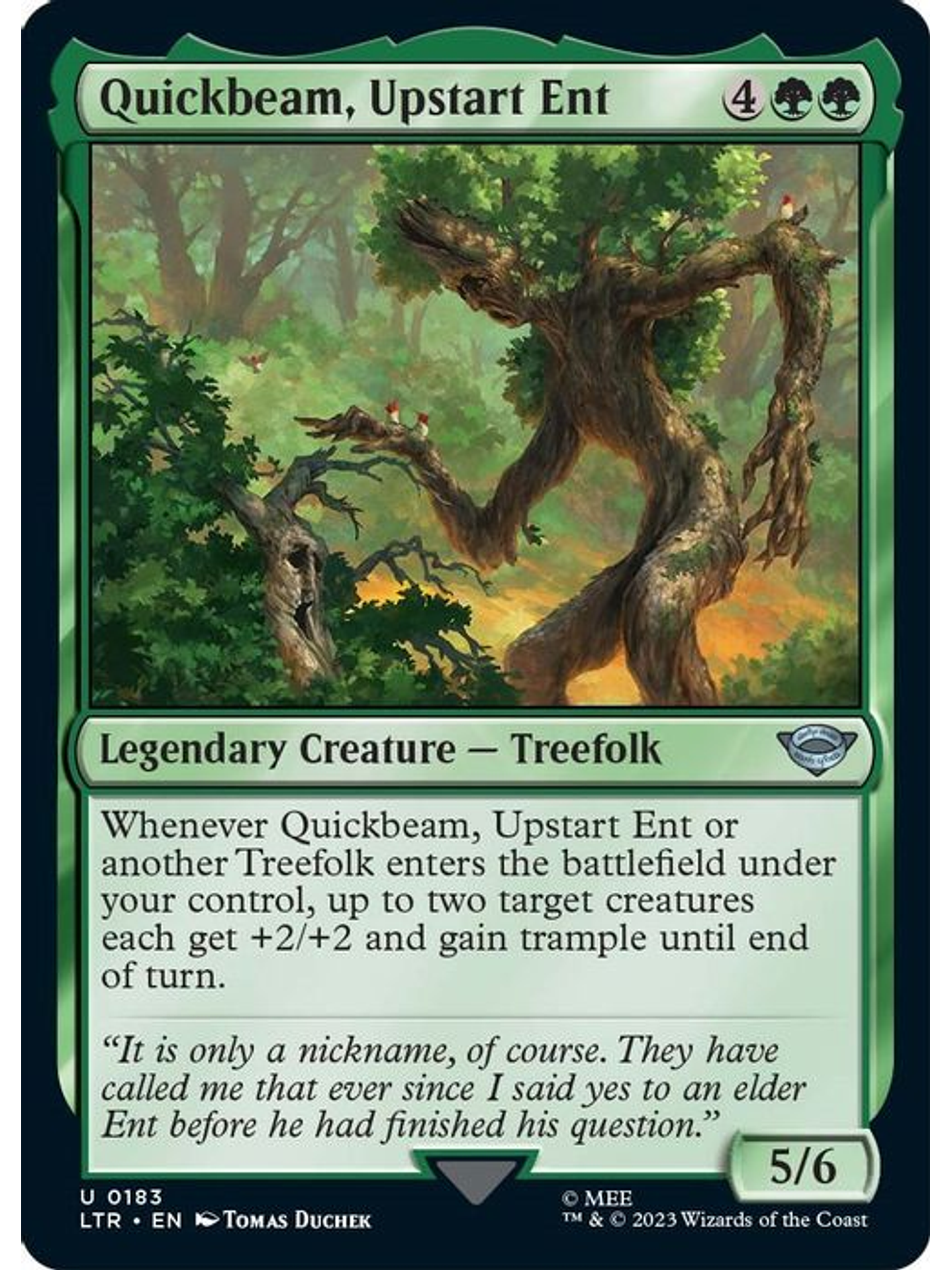 LTR-0183 U Quickbeam, Upstart Ent 1