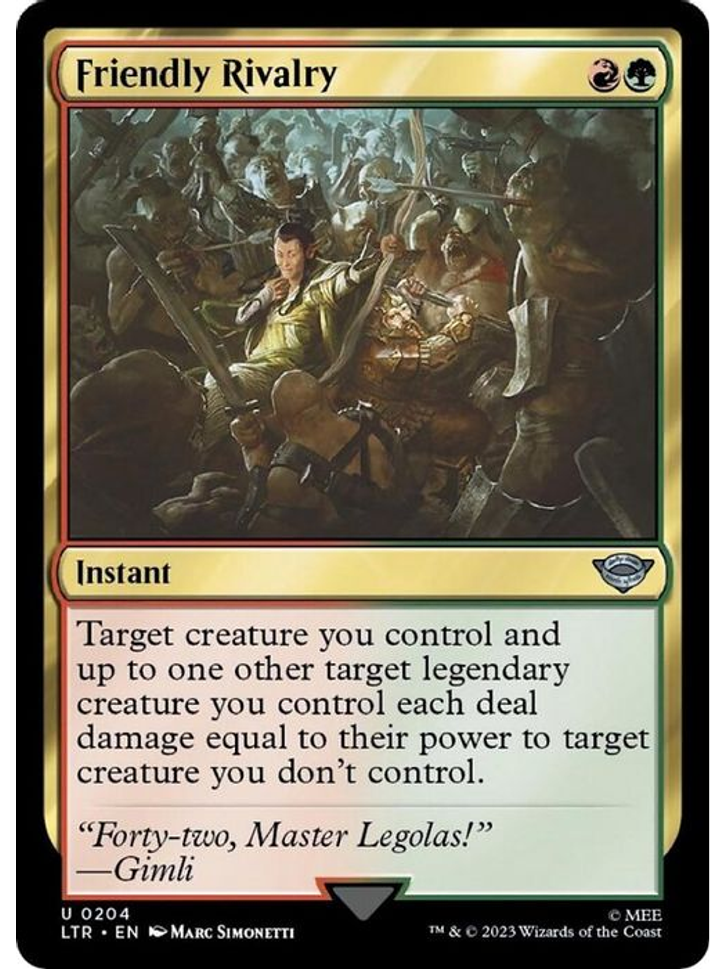 LTR-0204 U Friendly Rivalry 1