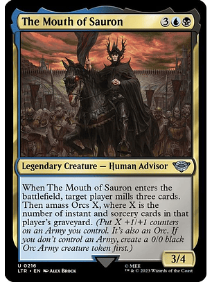 LTR-0216 U The Mouth of Sauron