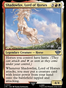 LTR-0227 U Shadowfax, Lord of Horses