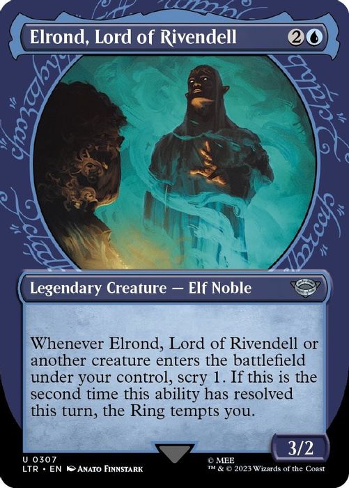 LTR-0307 U Elrond, Lord of Rivendell (Showcase)
