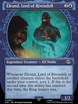 LTR-0307 U Elrond, Lord of Rivendell (Showcase)