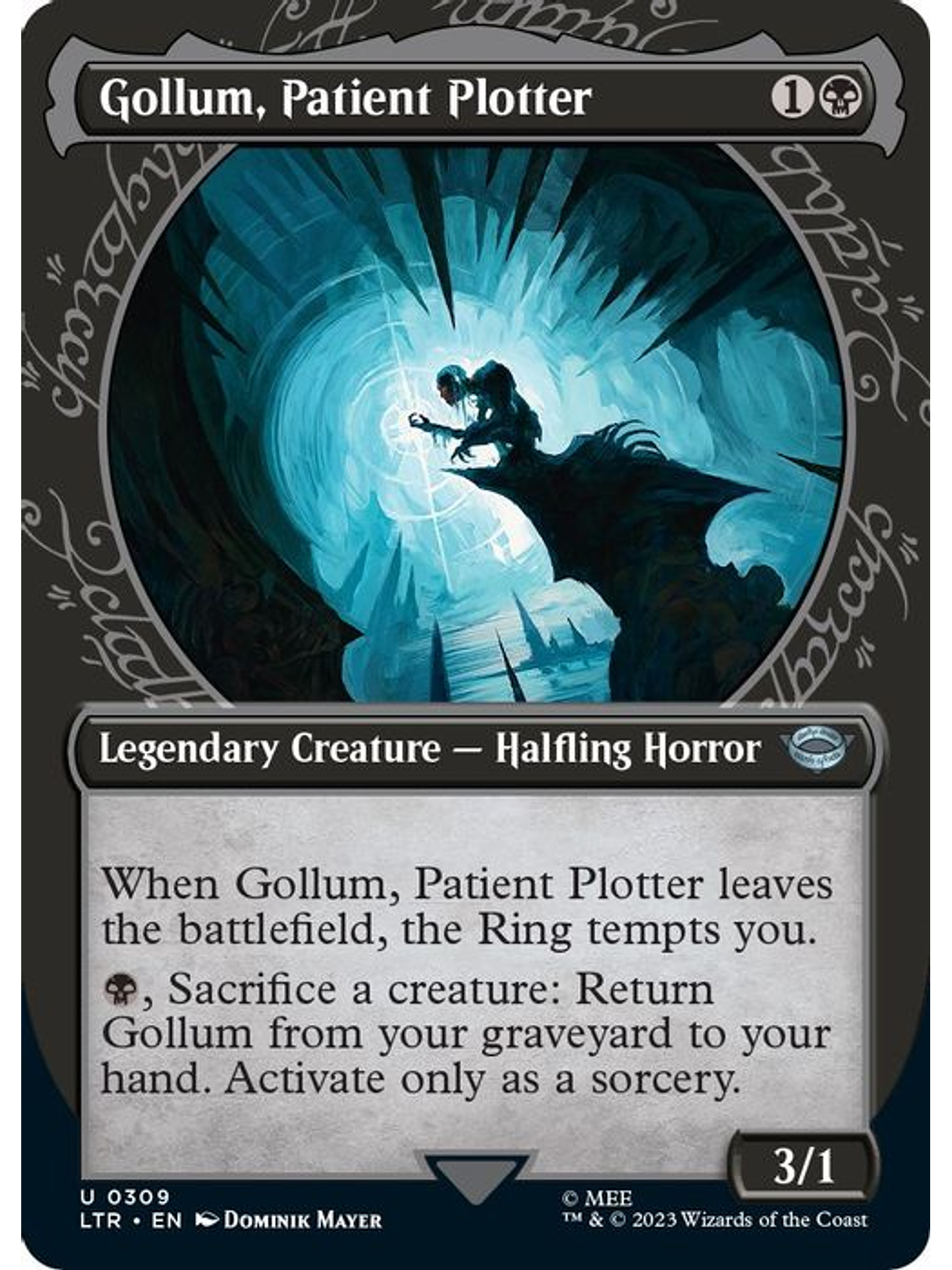 LTR-0309 U Gollum, Patient Plotter (Showcase) 1