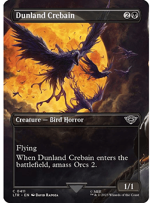 LTR-0411 C Dunland Crebain (Borderless)