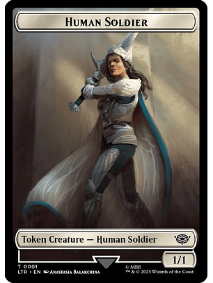 T-0001 T Human Soldier Token (0001)