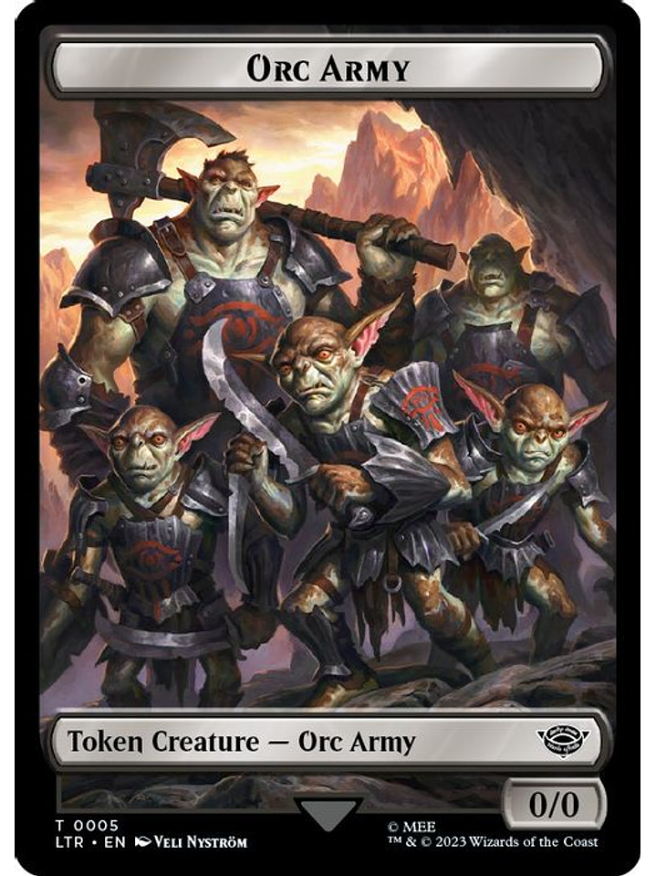 T-0005 T Orc Army Token (0005) 1
