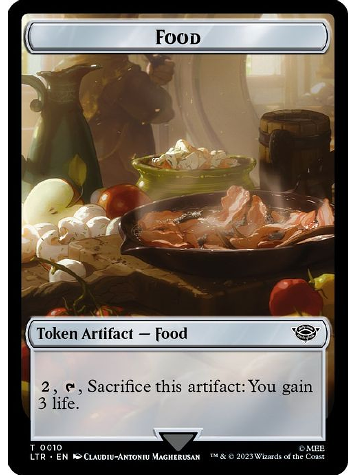 T-0010 T Food Token (0010) 1