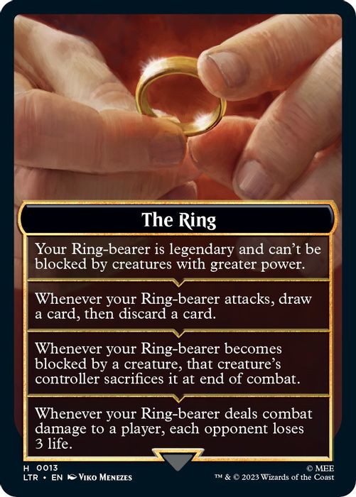 T-0013 T The Ring Helper Card