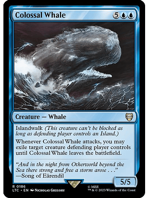 LTC-0186 R Colossal Whale