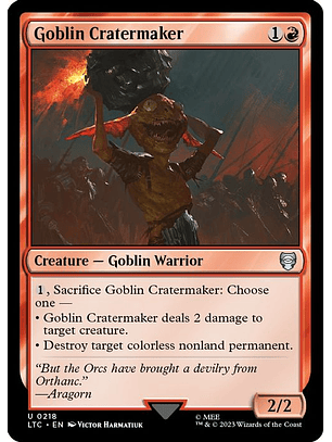 LTC-0218 U Goblin Cratermaker