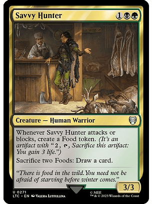 LTC-0271 U Savvy Hunter