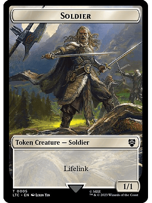 TC-0005 T Soldier // Food Token