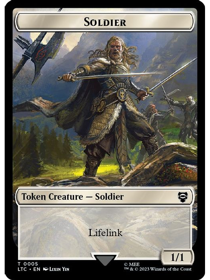 TC-0005 T Soldier // Food Token 1