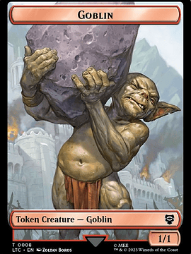 TC-0008 T Goblin // Wraith Double-Sided Token